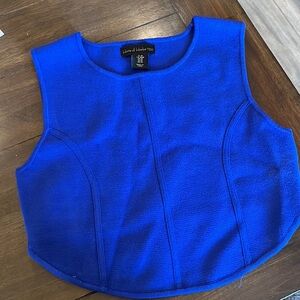 House of Harlow Knit Sleeveless Shell Tank